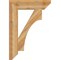 Ekena Millwork Westlake Slat Rough Sawn Bracket, Western Red Cedar, 6"W x 28"D x 40"H BKT06X28X40WTL06RWR - alternate 4